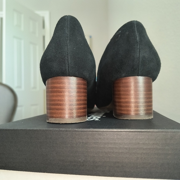 2 inch black heels Hush Puppies, Sofie Size 8.5 - Picture 3 of 7